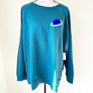 Brand New Old Navy Vintage Galactic Crew Sweatshirt XXL
